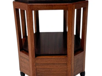 Art Deco Amsterdamse School Side Table, 1920s